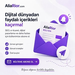 Alia Rior Bülten Aboneliği